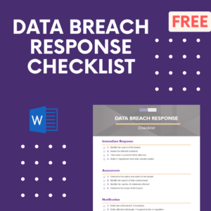 Data Breach Response - Checklist