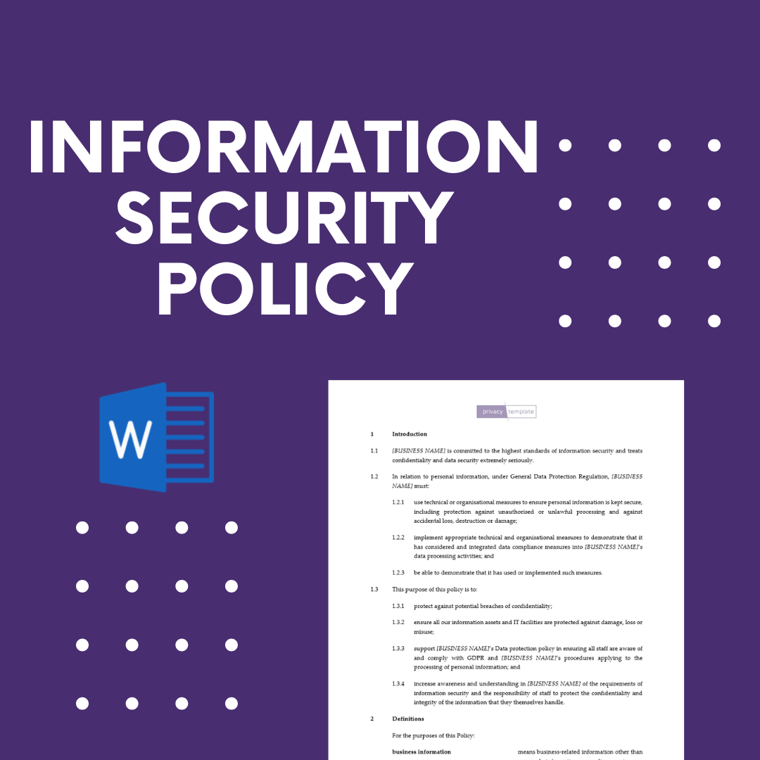 information-security-policy-gdpr-privacytemplate