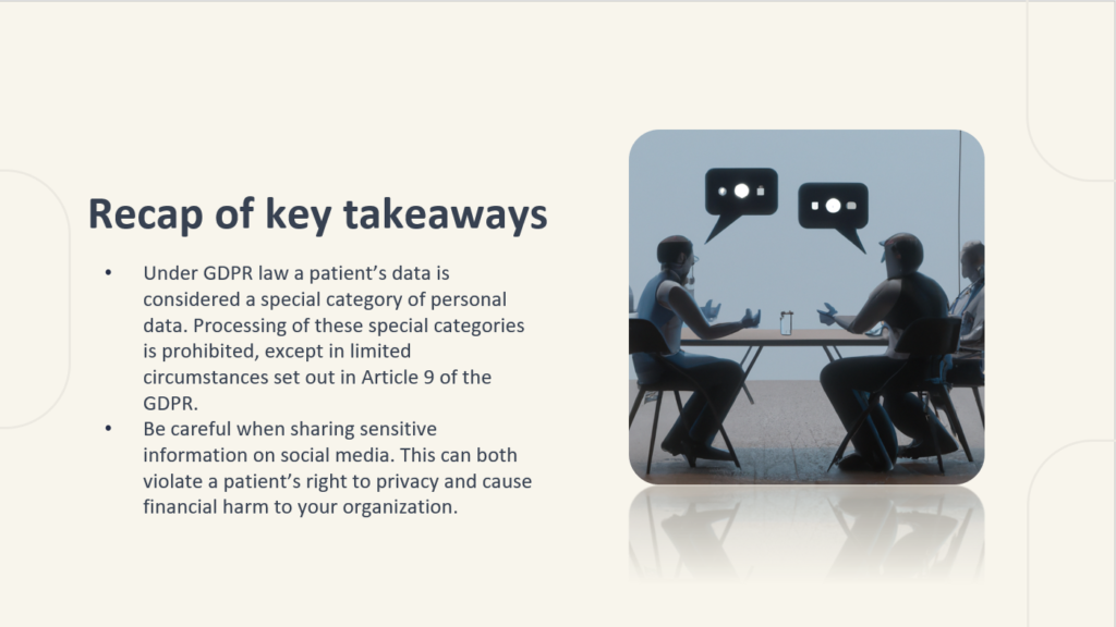 Social Media Guide for Healthcare (GDPR)