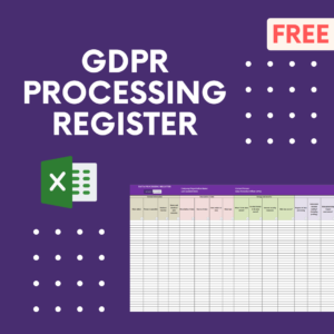 GDPR Processing Register